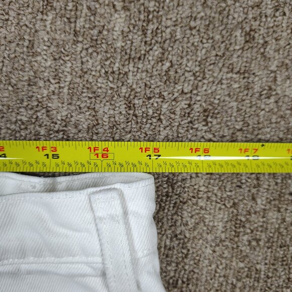 Vintage LEVI'S 550 Jeans Men 36x32 White Relaxed Fit Orange Tab Denim Distressed - Picture 8 of 11